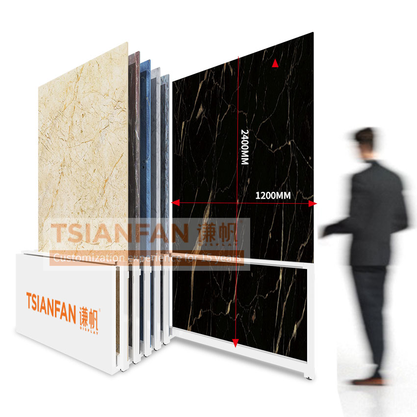 Ceramic tile sample frameless display push-pull frame - Image 2
