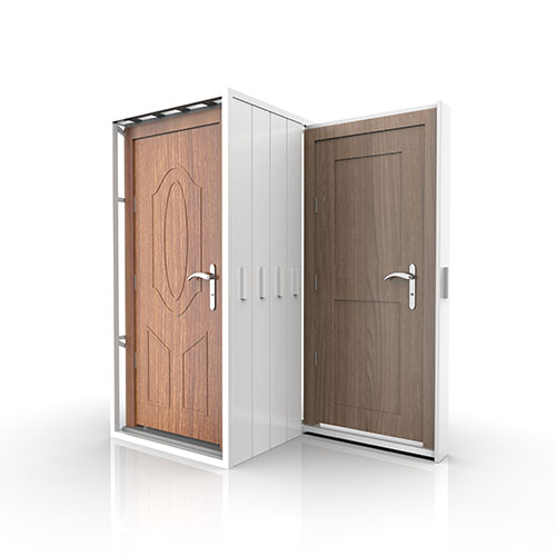 Door and window display racks for showroom fittings