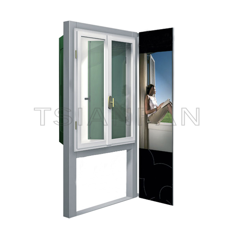 metal exibition frame display rack for window - kw2002