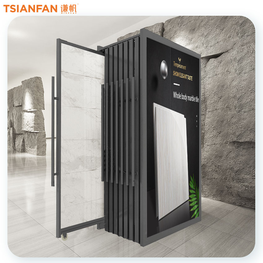 Large tile push-pull display rack - Image 2