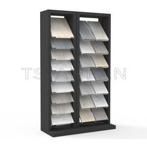 2023 new design Adjustatble calacatta quartz stone upright display frame economicals-SG806