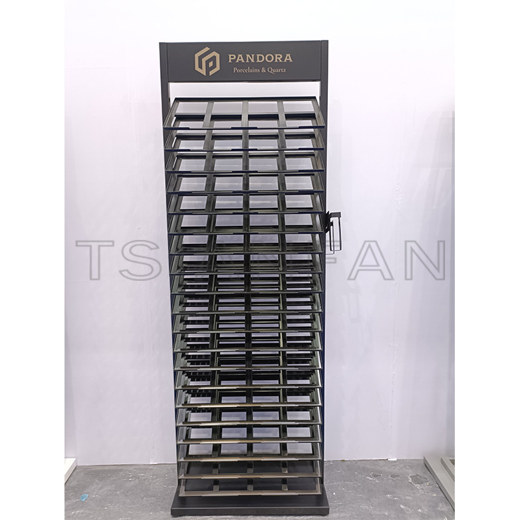 2023 New Design Floor Kitchen Design Stone Display Marble Quartz Stone Tile Sample Board For Sale - Image 3