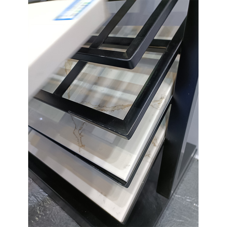 2023 New Design Floor Kitchen Design Stone Display Marble Quartz Stone Tile Sample Board For Sale - Image 2
