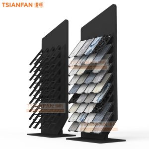 2023 New design marble quartz granite samples tile slate stones display stand display frame