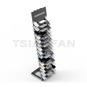2023 new design slope waterfall fit ceramic tile exhibition equipment-SRL134