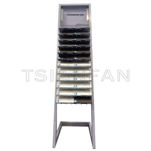 Granite Slate Display Iron Plate Display Stand Retail Stone Floor Stand