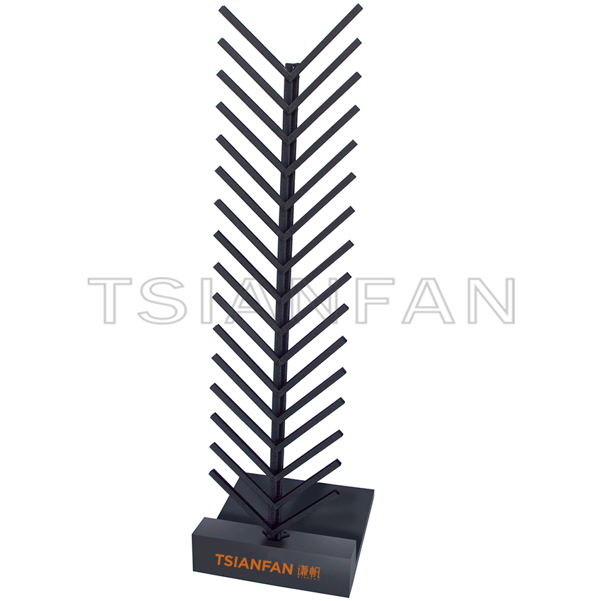 Waterfall tile display stand retail table display China manufacturer