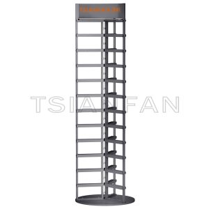 Art exhibition display stand rotating ground hanging store stone display stand