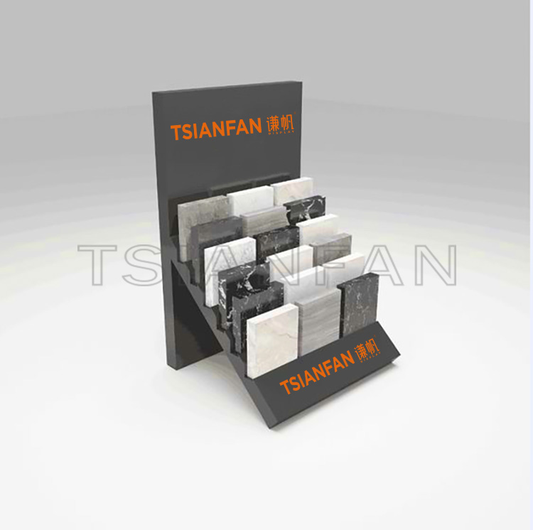 High-quality marble sample countertop holder