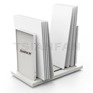 Stone slab metal floor frame