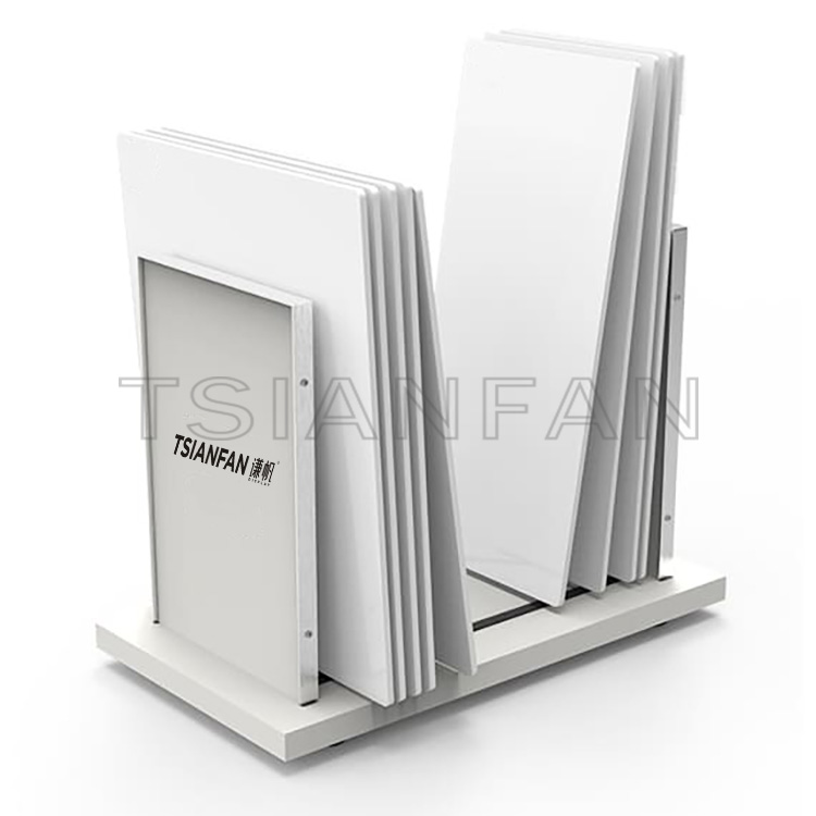 Stone slab metal floor frame