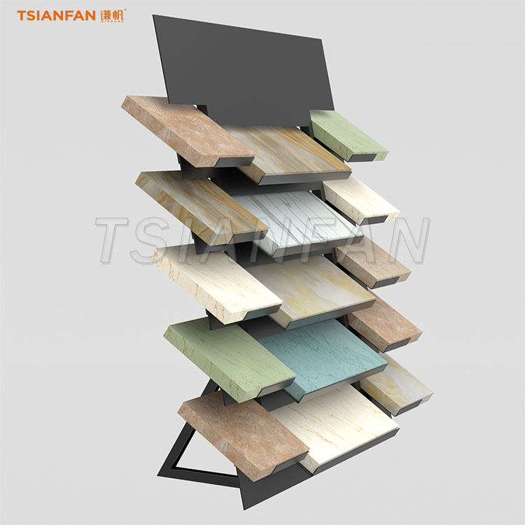 floor stand display for quartz stone sample australia-SRT134 - Image 3