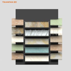 floor stand display for quartz stone sample australia-SRT134
