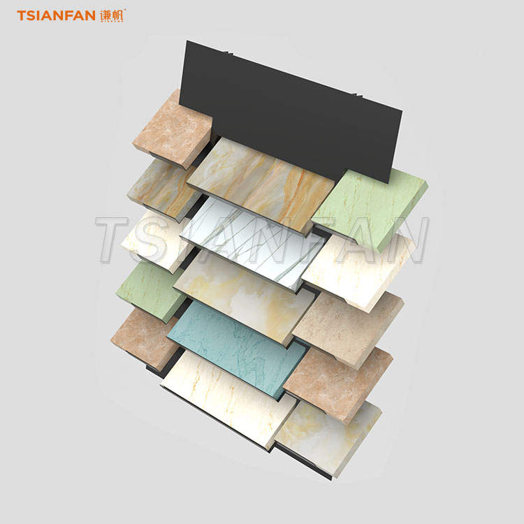 floor stand display for quartz stone sample australia-SRT134 - Image 2