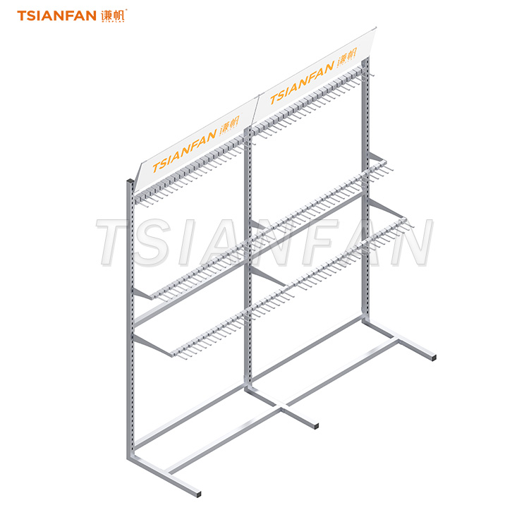 New display stand with decorative strips and edges-ZST001 - Image 4