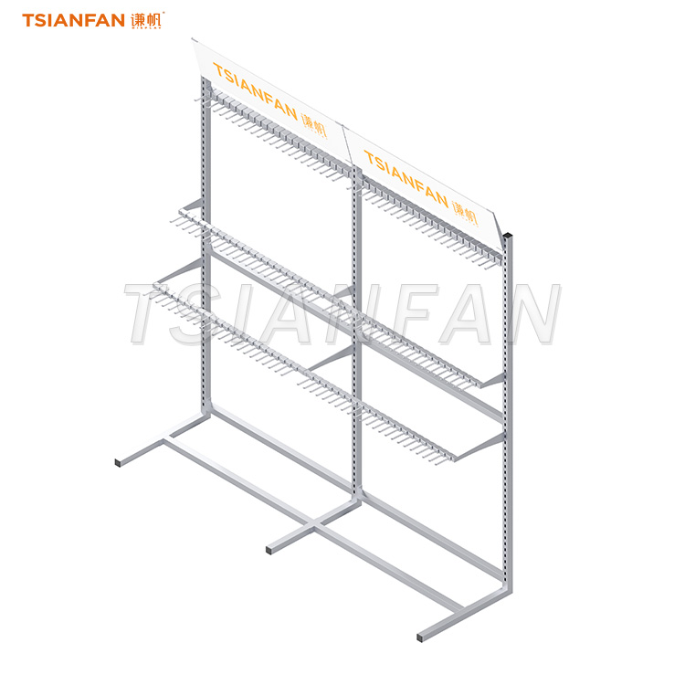 New display stand with decorative strips and edges-ZST001 - Image 3