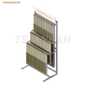 Decorative edge sample showroom display system-ZST003