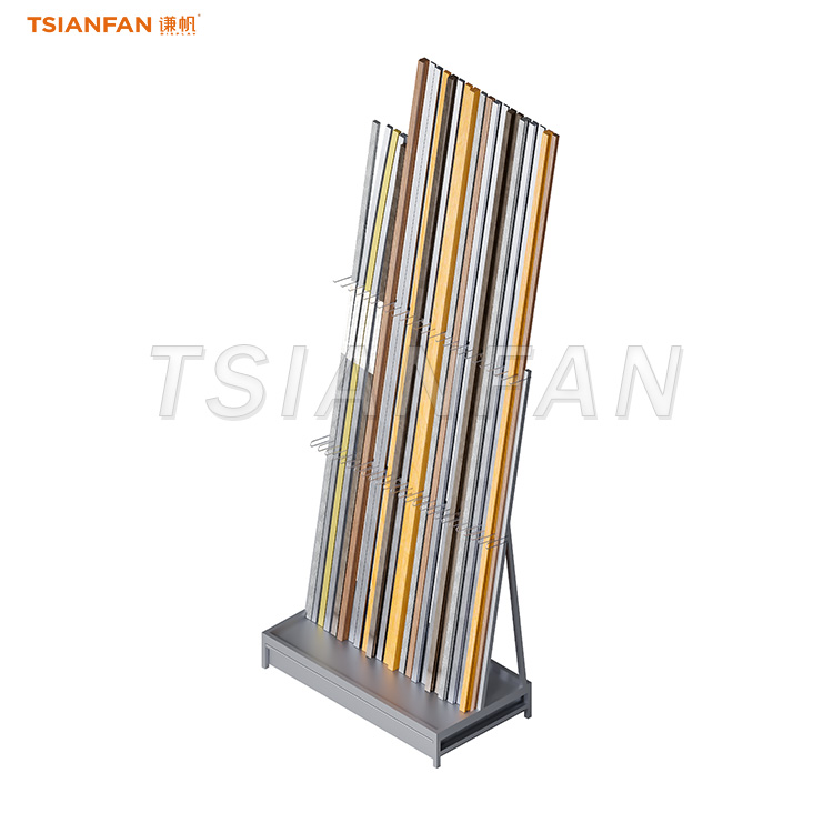 Emerging decorative edge strip display stand-ZST006