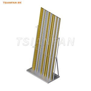Building materials stone edge strip display system rack-ZST009