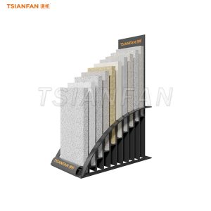 Acrylic granite desktop display stand-SRT025