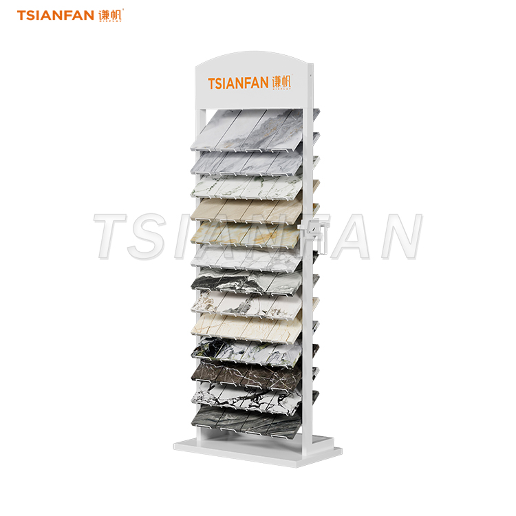 Affordable and Durable Marble Stone Floor Stands for Exhibition Hall Displays-SRL125