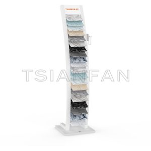 Arched waterfall Ceramic tile display stand SR017