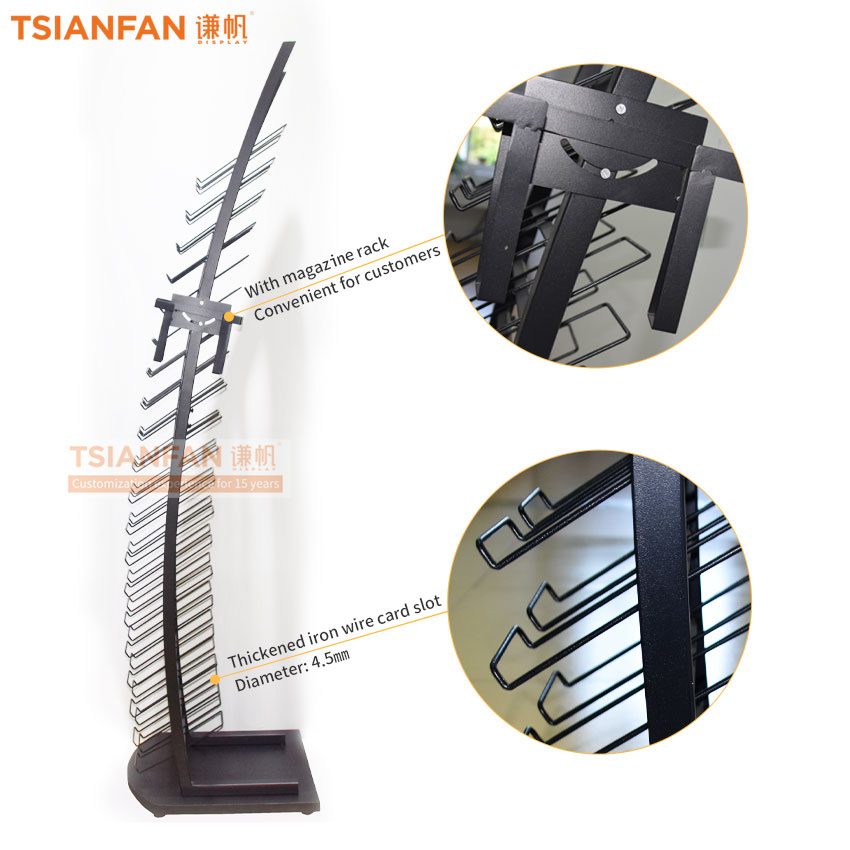 Arched waterfall Ceramic tile display stand SR017 - Image 3