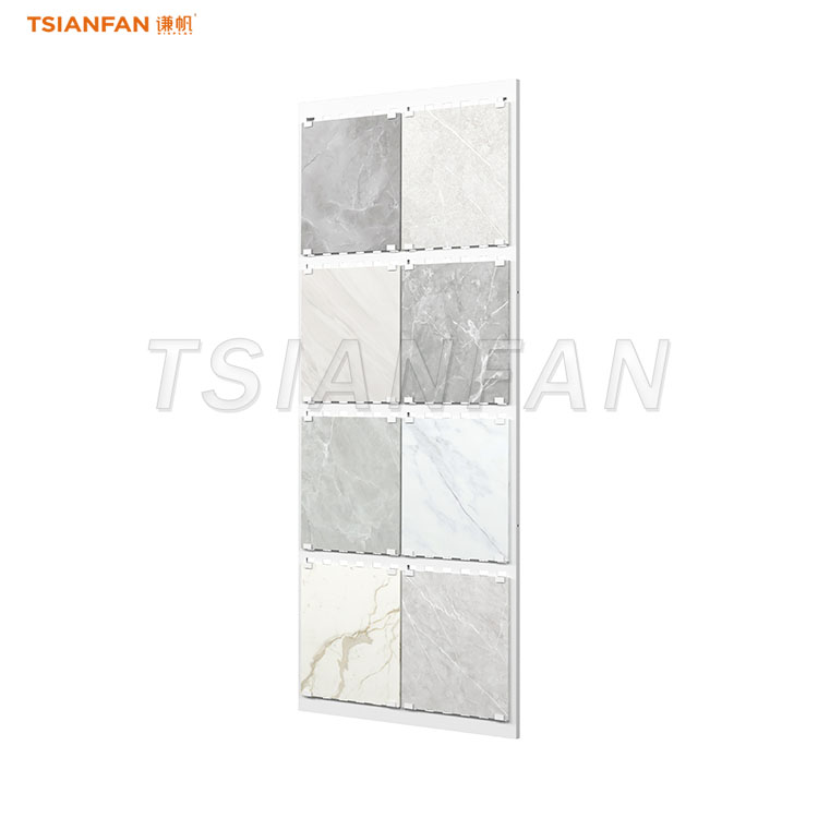 artificial slab stone display stand granite display shelf-SG022
