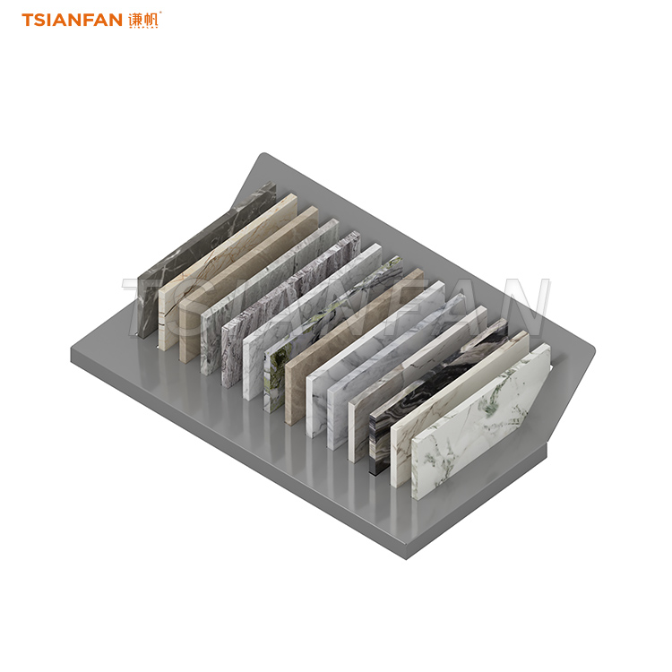 Artificial Stone Countertop Stand Acrylic Tabletop Display-SRT318 - Image 3