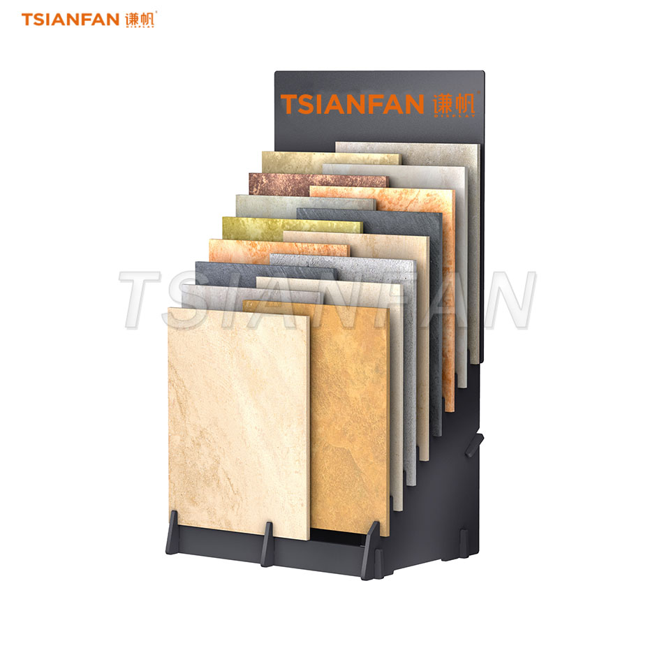 artificial stone display rack ceramic tile display rack