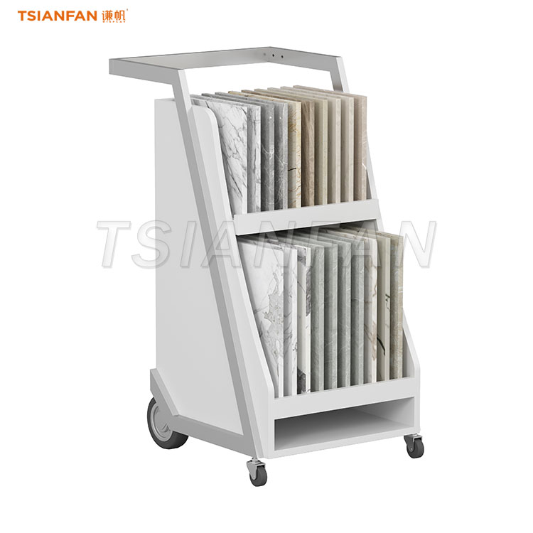artificial stone display stand tile transport rack-CE002
