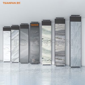 Artificial stone upright sample exhibition stand