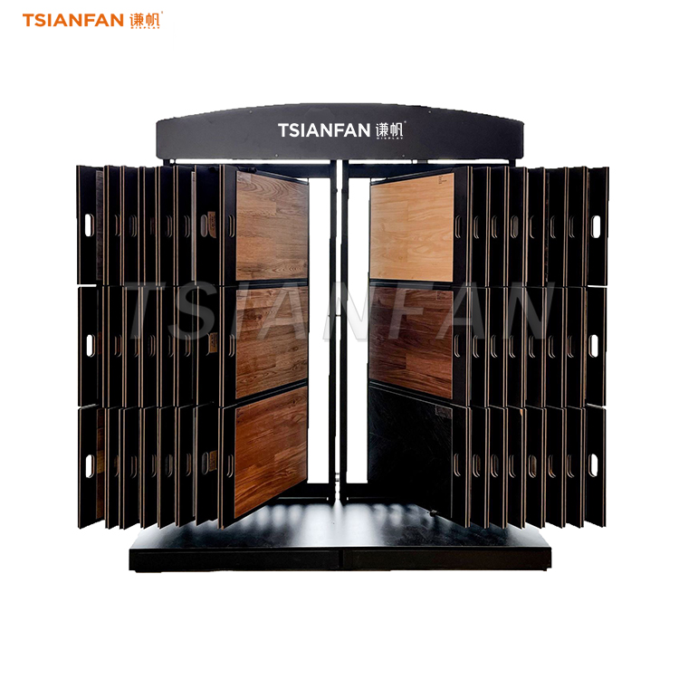 booking wooden flooring display frame