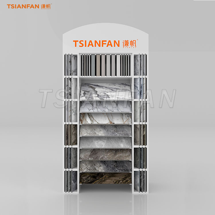 Budget-Friendly Ceramic Tile Display Rack for Small Retail Stores-CH963 - Image 2