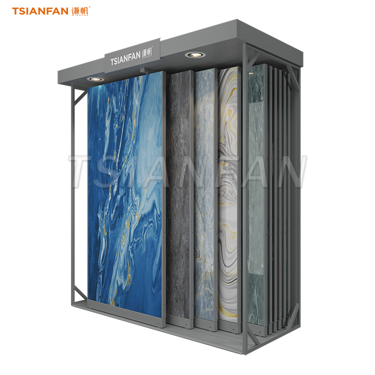 ceiling lamp stone large panel display stand-CT914 - Image 4