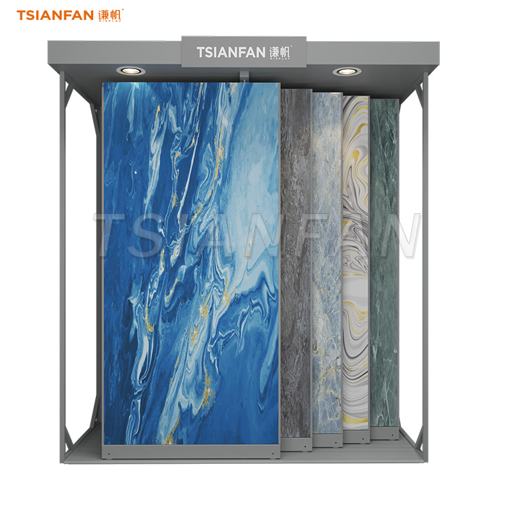 ceiling lamp stone large panel display stand-CT914
