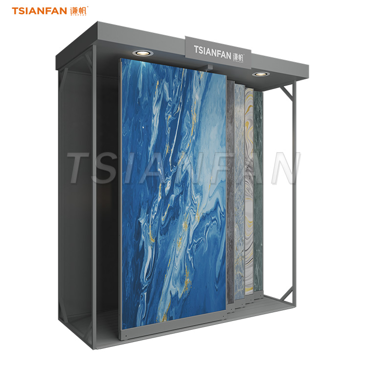 ceiling lamp stone large panel display stand-CT914 - Image 3