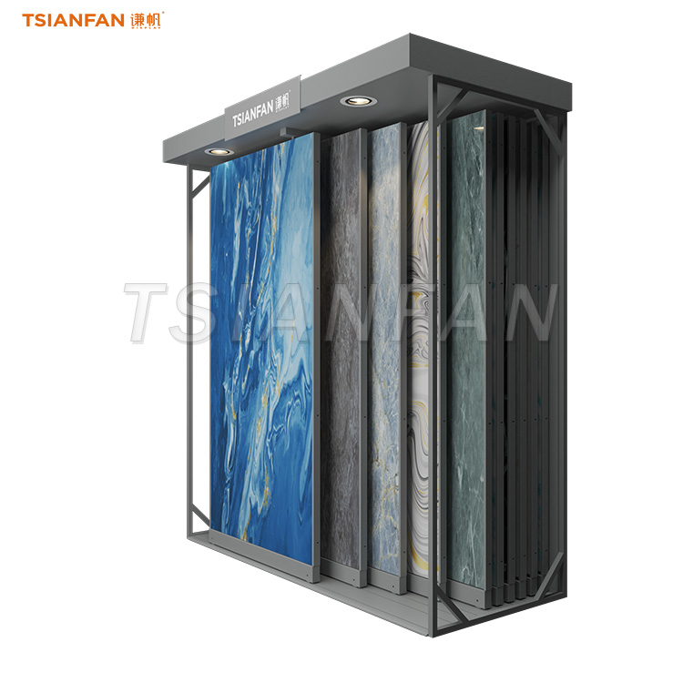 ceiling lamp stone large panel display stand-CT914 - Image 2