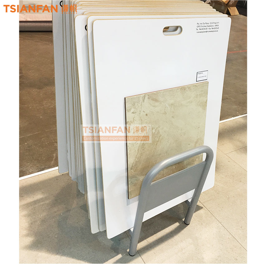 Factory Wholesale customized MDF Ceramic marble mosaic tile Display Sample Board - Image 2