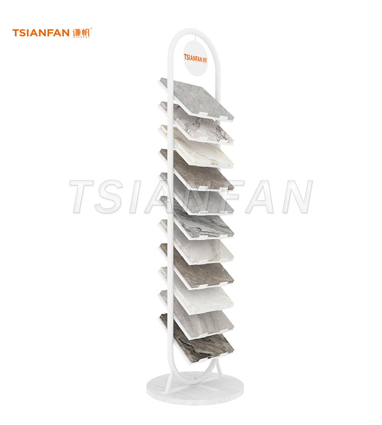 ceramic tile display racks for showroom organization-SRL098