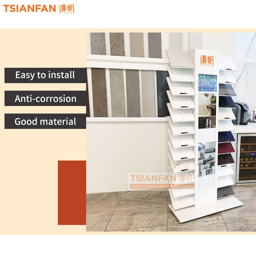ceramic tile klinker tiles sample stone floor display frame - Image 3