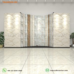 ceramic tile showroom push-pull display rack