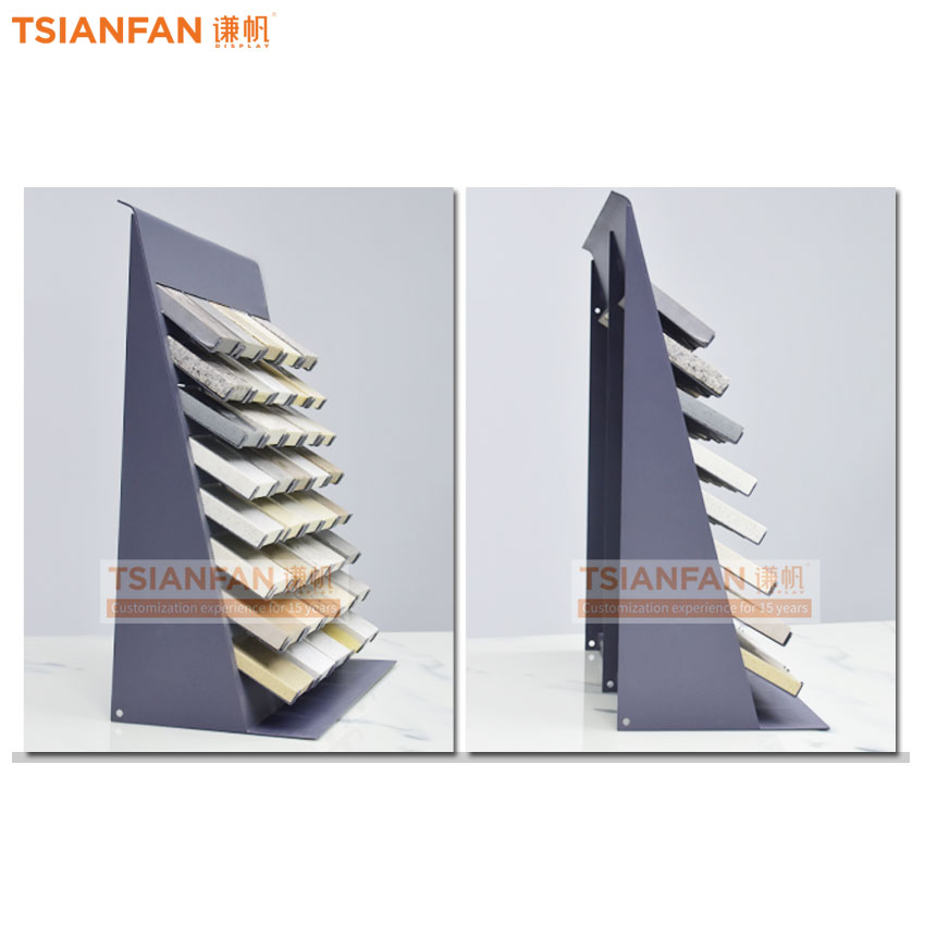 Ceramic tile stone countertop display frame Stone Tablet Rack - Image 4