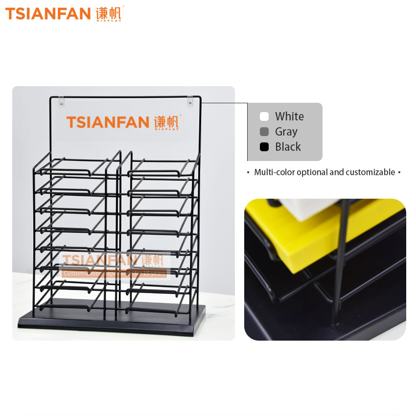 Ceramic tile stone Board countertop metal display rack - Image 3