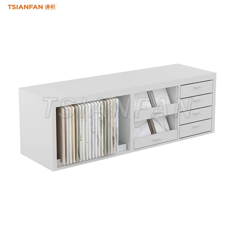 ceramic tiles combined display cabinet stone display solution-CH959