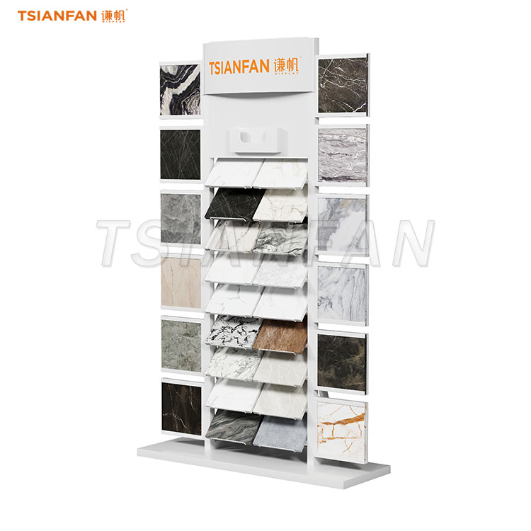 ceramic tiles display rack stone display shelf-SRL138