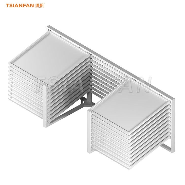 ceramic tiles inclined rack high-quality display rack-CX006 - Image 4