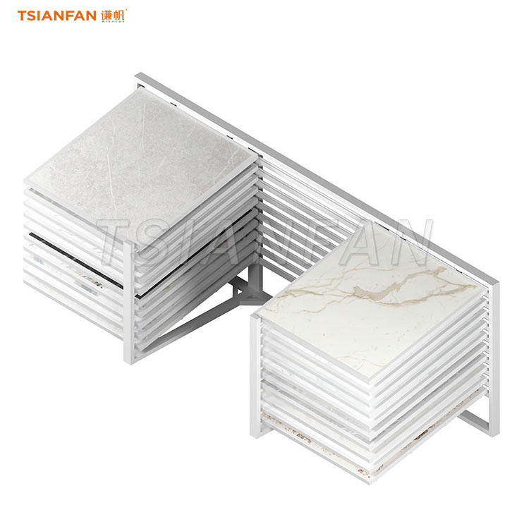 ceramic tiles inclined rack high-quality display rack-CX006