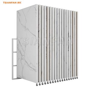 ceramic tiles page turning display rack granite display racks for sale-CF2025