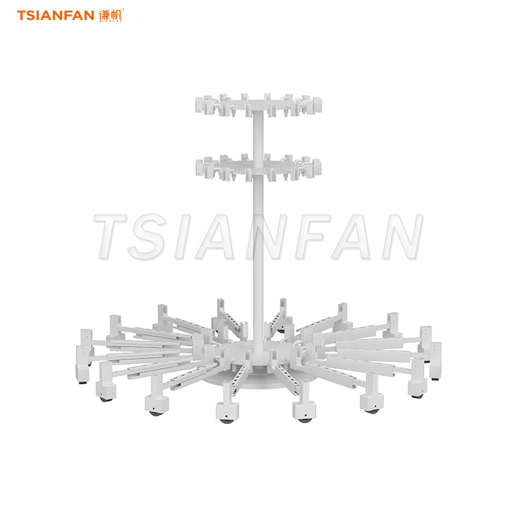 ceramic tiles page turning display stand flooring displays for sale-CF109 - Image 2